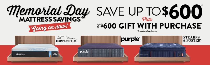 Memorial Day Mattress Savings - Save Up To $600
